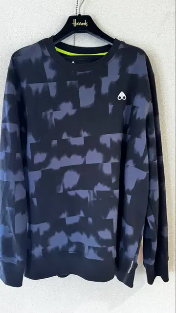 무스 너클스 타이 다이 패턴 맨투맨 XL 사이즈