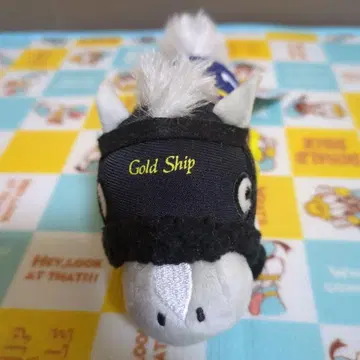 사라콜레 볼체인 마스코트 봉제 인형 (택 포함) 골드십 호