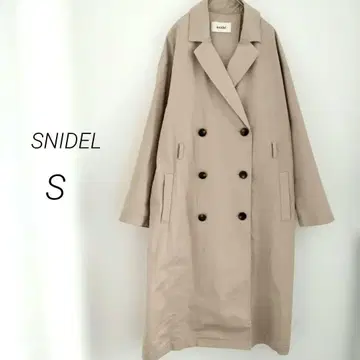 [ 하자품 ] SNIDEL/스나이델/트렌치코트