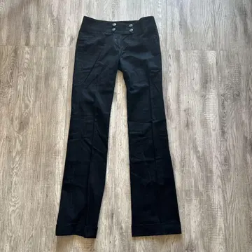 CoSTUME NATIONAL 블랙 플레어 팬츠