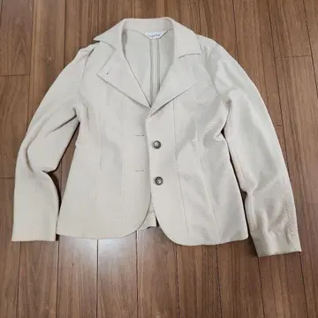 Legtailor 베이지 블레이저 2 버튼
