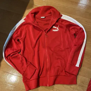 PUMA 트랙 저지 빨간색 M