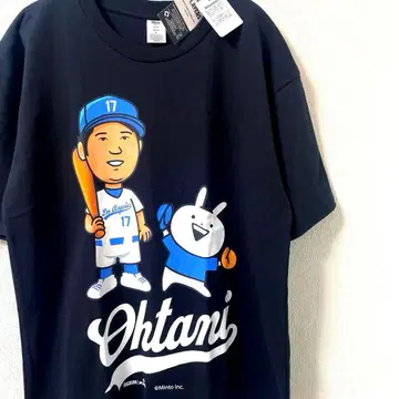 MLB 다저스 오타니 쇼헤이 OHTANI 토끼튠 티셔츠 XL 블랙