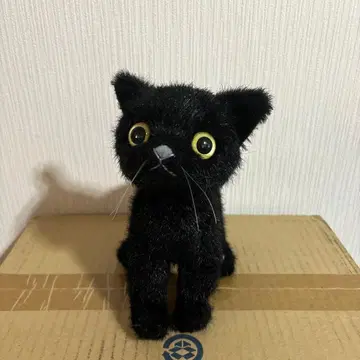 카드리 드롭스 블랙 검은 고양이 고양이 고양이 봉제 인형