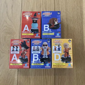 제일복권 드래곤볼 ASSEMBLE COLLECTION 5개 세트