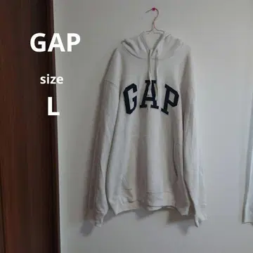 GAP 후드티 L 사이즈 화이트