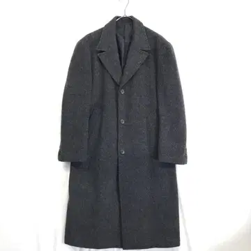 EURO CHIC : 모헤어 혼방 롱 체스터 코트