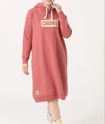 새상품 CHUMS Long Parka 참스 원피스 dpm