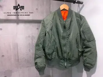 USA ALPHA MIL-J-82790J MA-1 플라이트 자켓 L