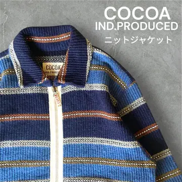 [ 인기 ] COCOA IND. PRODUCED 니트 자켓 size:M