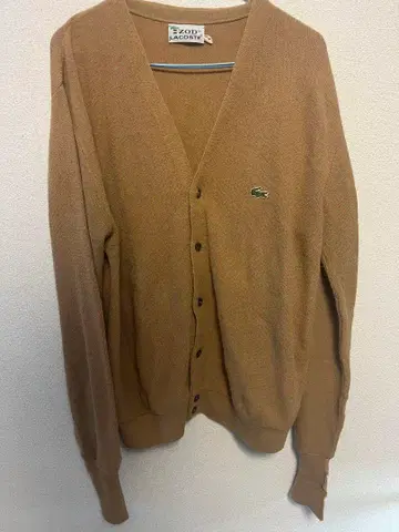 [라코스테] IZOD LACOSTE 베이지 V넥 가디건