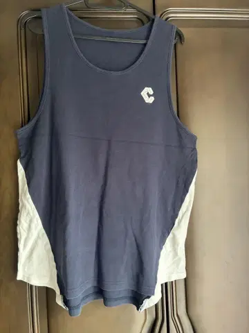 CHRONOS 탱크탑 네이비/화이트