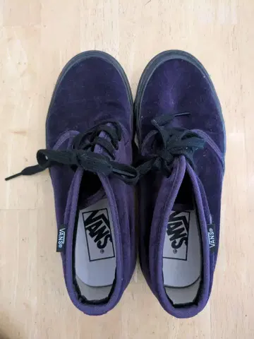 VANS 애너하임 49DX 처커 스웨이드 스니커즈 22.5