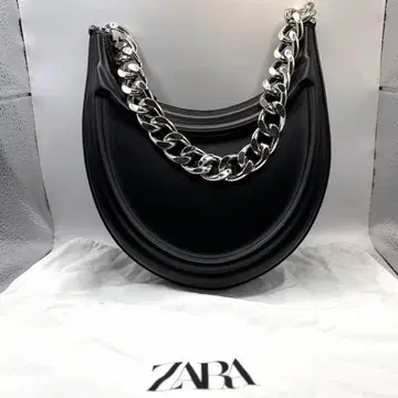 ZARA 하프문 숄더백