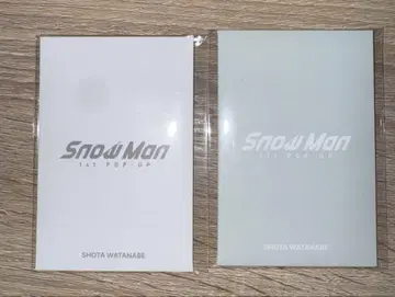 Snow Man 1st POP-UP 한국 한정판 와타나베 쇼타