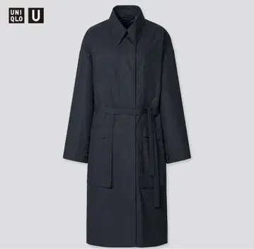 UNIQLOU 유니클로 코튼 롱 코트