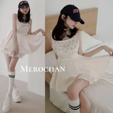 다리치 주얼리 플레어 튜닉 화이트