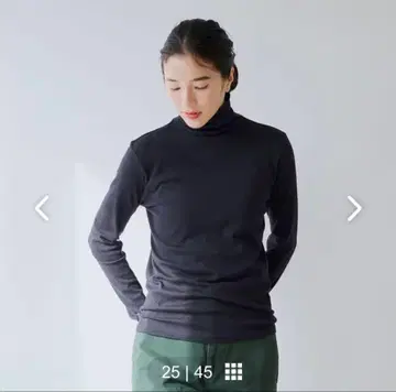 미개봉 새상품 북유럽 북유럽 생활 잡화점 코튼 터틀넥 티셔츠