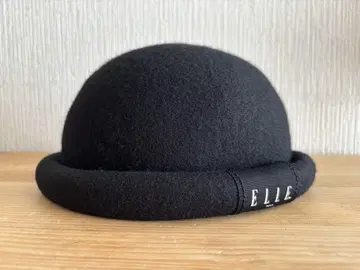 ELLE 볼러 햇 펠트 햇 레트로