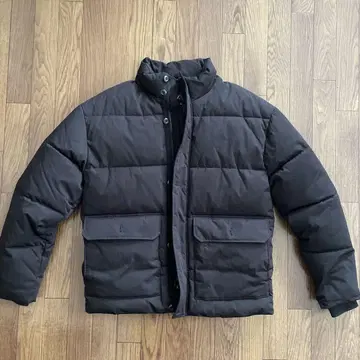 ZARA 블랙 다운 자켓 L