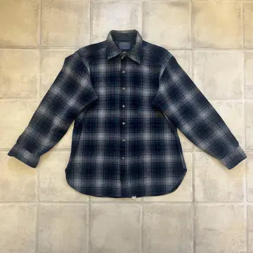 Pendleton 70년대 택 긴팔 플란넬 셔츠 L