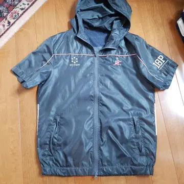 맨싱웨어 후드 부착 자켓 그레이