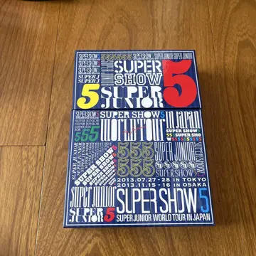 SUPER JUNIOR SUPERSHOW 5 DVD