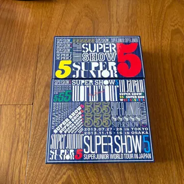 SUPER JUNIOR SUPERSHOW 5 DVD
