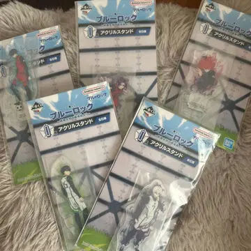 블루 록 아크릴 스탠드 (이싸기, 치기리, 나기, 레이오, 린) 5개