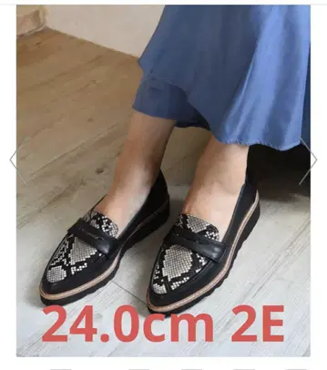 우천 대응 로퍼 여성용 모드 에 자코모 24.0