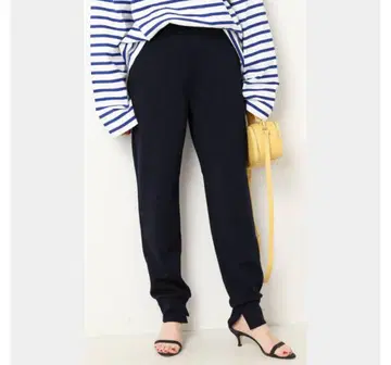 이에나 플레이팅 이지 팬츠 네이비 38 IENA