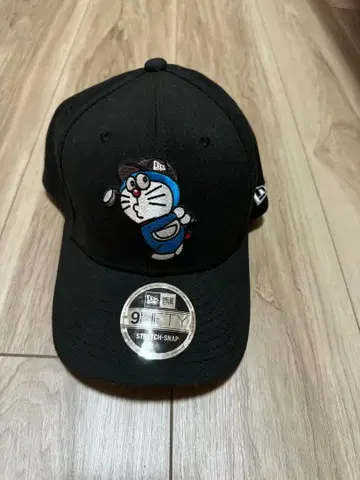 골프 캡 도라에몽 자수 블랙 9FIFTY 캡