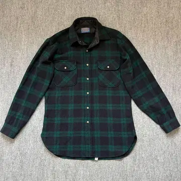 70s-80s Pendleton 체크 울 셔츠 USA제 M