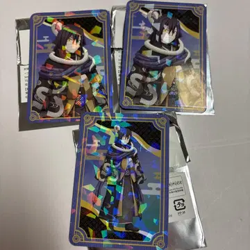 귀멸의 칼날 이구로 오바나이 카드 세트