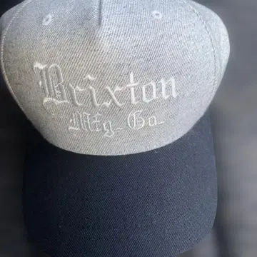 Brixton 야구 모자 그레이/블랙