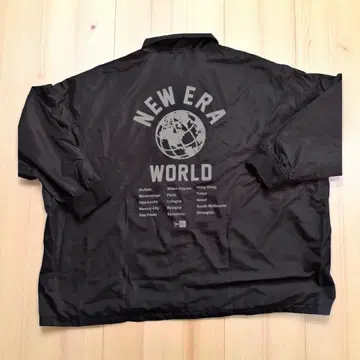 NEW ERA WORLD 나일론 자켓 8L 블랙