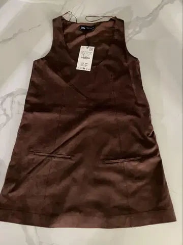 ZARA 자라 원피스 스웨이드 원피스