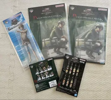 진격의 거인 제일복권 C상 D상 엘렌 예거 아크릴 스탠드 세트