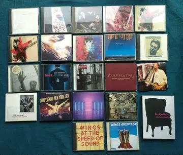 PAUL McCARTNEY CD 23장 세트 윙스 작품 포함