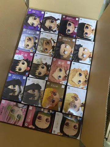 Qposket 피규어 세트 19체