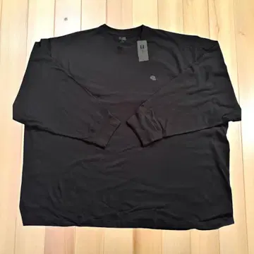 New Era 블랙 긴팔 T셔츠 8L