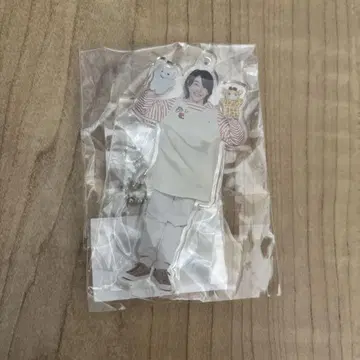 라일락 아크릴 키링 보육사 모토키
