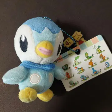 포켓몬 센터 팽도리 데리고 다니는 컬러 볼 체인 마스코트 봉제 인형