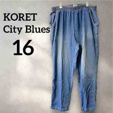 레어 KORET City Blues [ 사이즈 16 ] 데님 팬츠 캐주얼