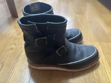 CHIPPEWA 블랙 부츠 9E