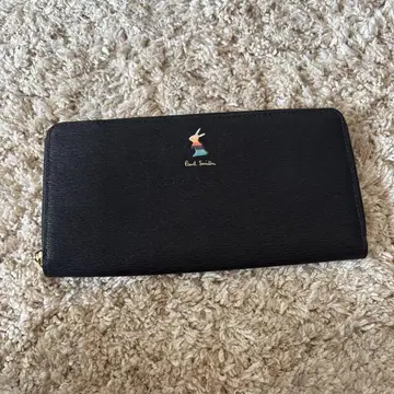 미사용 새상품 Paul Smith 블랙 가죽 장지갑