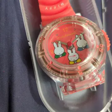 최종 가격 인하 레어템 딕 브루너 미피 시계 오렌지