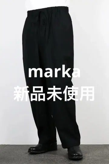 [ 미사용 새상품 ] marka COCOON WIDE EASY PANTS