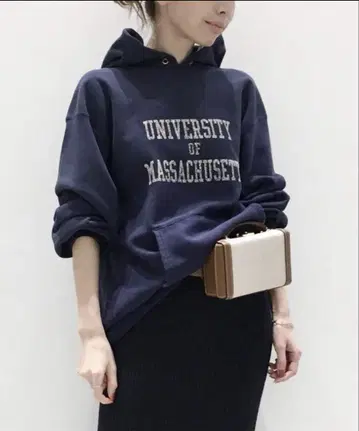STAMMBAUM 라빠르망 후드티 맨투맨 후디 네이비