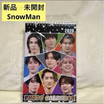 감사 sale 8559 새상품 SnowMan 사진 달력 2026 탁상